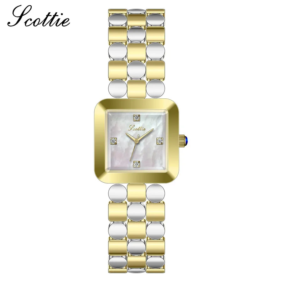 Vintage Style Classic Style Geometric Butterfly Double Snap Quartz Watch Women's Watches