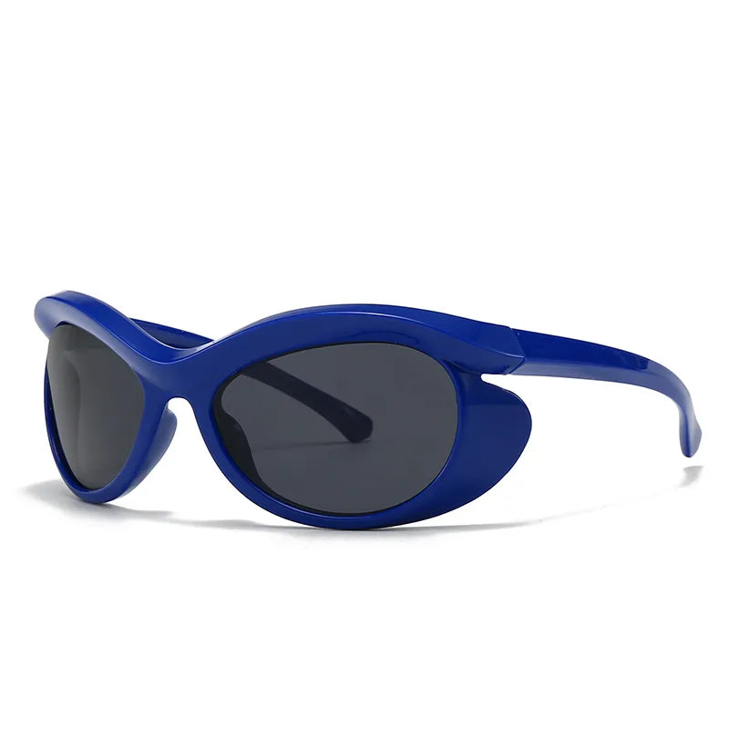 Casual Simple Style Solid Color Pc Special-Shaped Mirror Full Frame Women's Sunglasses