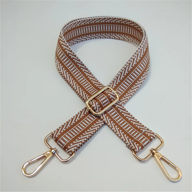 all seasons polyester stripe sling strap bag accessories