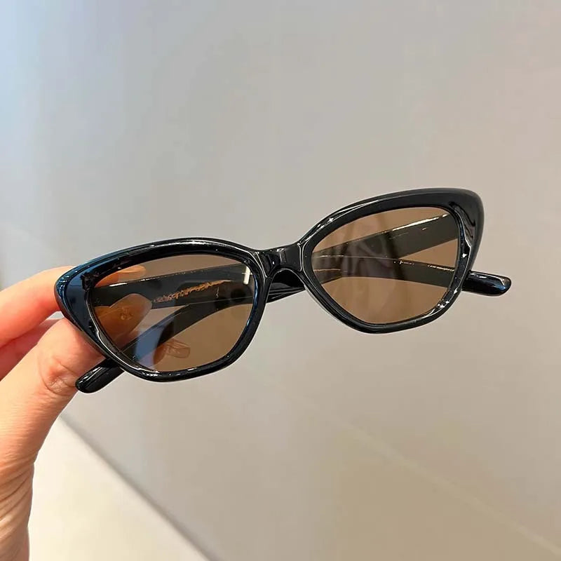 Children's new sunglasses simple frame color men and women treasure Han Feng ins round frame sunglasses clear travel style