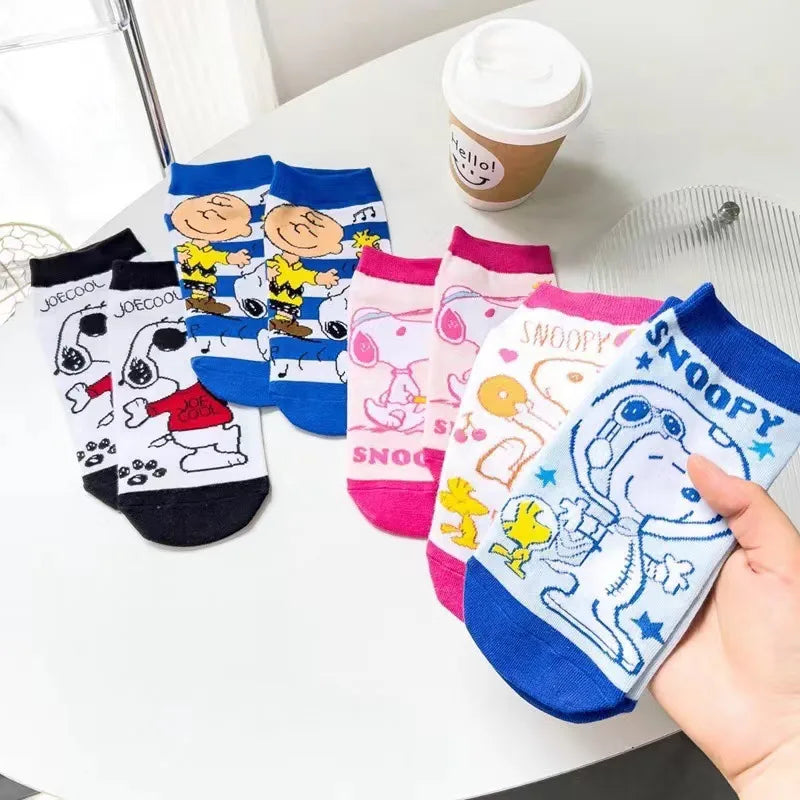 Casual Elegant Women's Dog Cotton Ankle Socks 1 Set