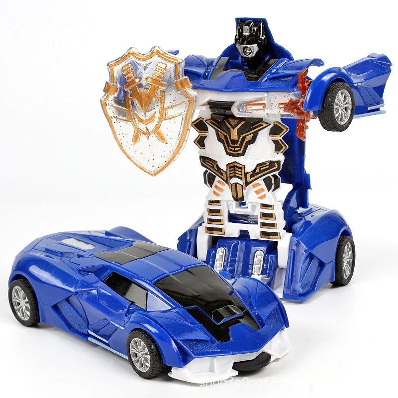 children's collision creative fashion leisure deformation car toys