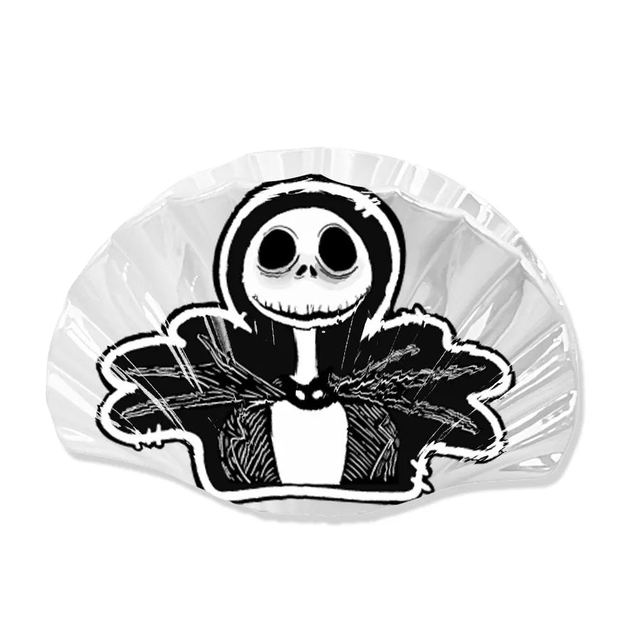 Halloween Shark Hair Clip Scary Skeleton Design Christmas Nightmare Before Christmas Ghost Hair Accessories Dark Style Acrylic