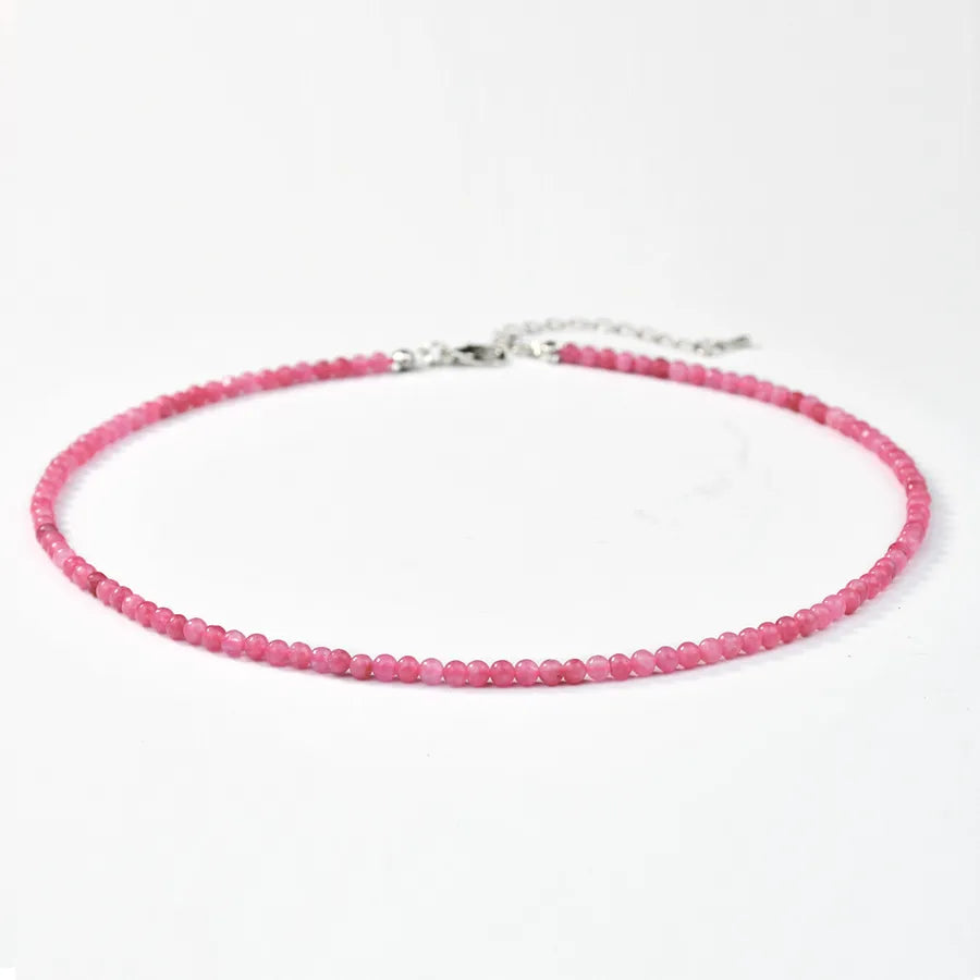 Simple Style Geometric natural stone Necklace In Bulk