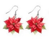 Cartoon Christmas Tree Deer Cow Cat Rainbow Earrings Women's Acrylic Animal Zodiac Letter Number Text Design Jewelry Accessories