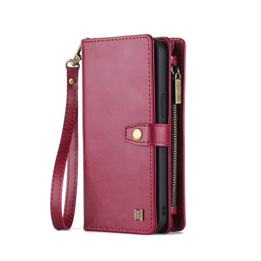 Pu Leather Solid Color Handmade Streetwear Phone Cases Phone Accessories