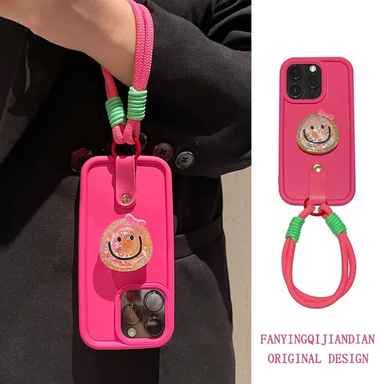 Silica Gel Smiley Face Cute Phone Cases Phone Accessories