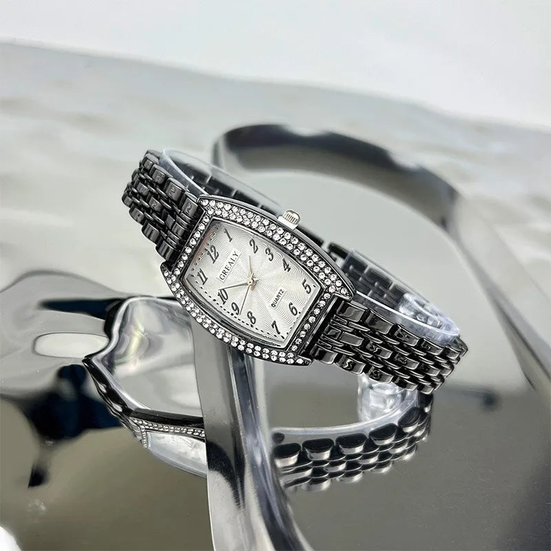 Simple Style Geometric One Piece Buckle Quartz Women's Watches