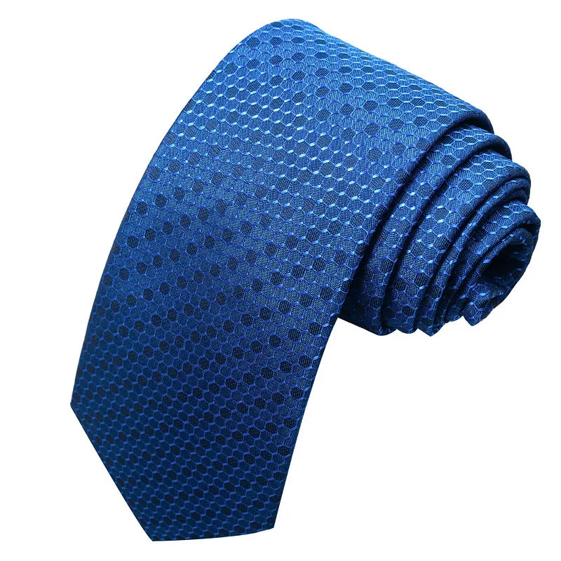 business formal solid color cashew nuts flower polyester yarn men's tie