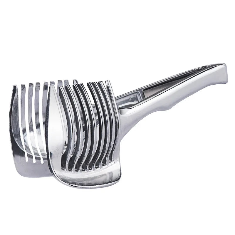 Lemon slicer milk tea shop household lemon cutting clip orange potato clip tomato cutting holder kitchen tools