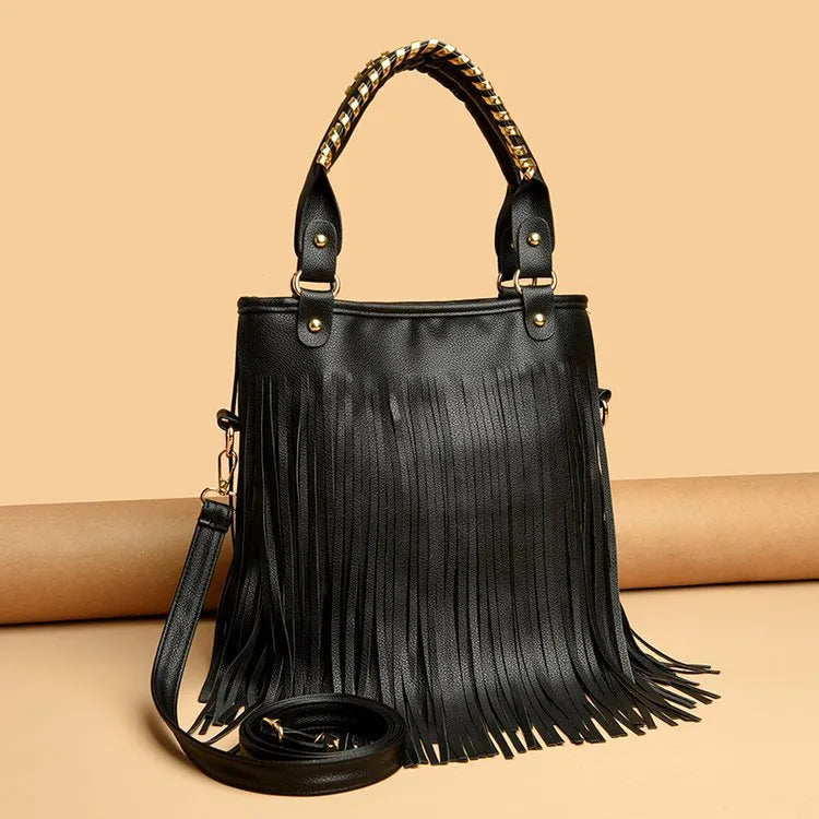 Women's Medium Pu Leather Solid Color Beach Zipper Crossbody Bag