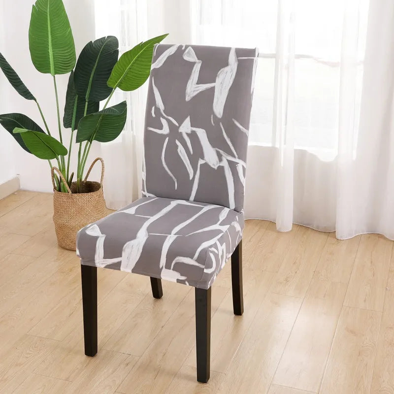 Chair Cover  Hotel Chair Cover Dining Chair Cover One-piece Elastic Chair Cover Office Computer Seat Cover