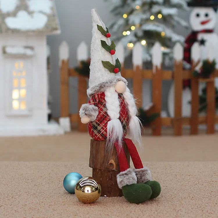 Christmas Cute Doll Cloth Nonwoven Party Doll