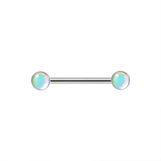 1 Piece Nipple Rings & Studs Casual Elegant Vacation Geometric 304 Stainless Steel Inlay Resin