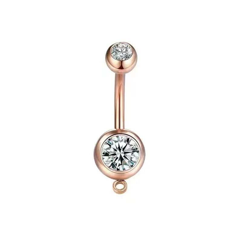 Human body piercing jewelry navel nail  hot selling navel ring  classic navel buckle wholesale manufacturers navel nail