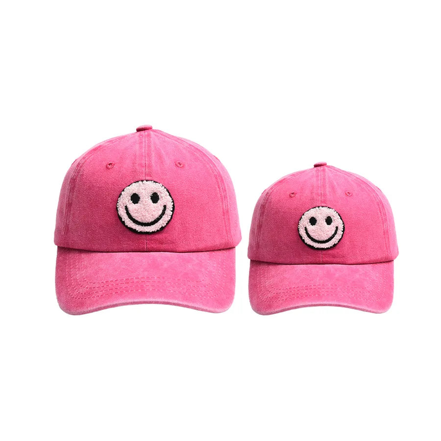 kid's women's streetwear letter curved eaves baseball cap