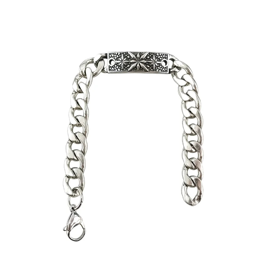 New  style Square brand hip hop retro men's bracelet   fashion temperament accessories
