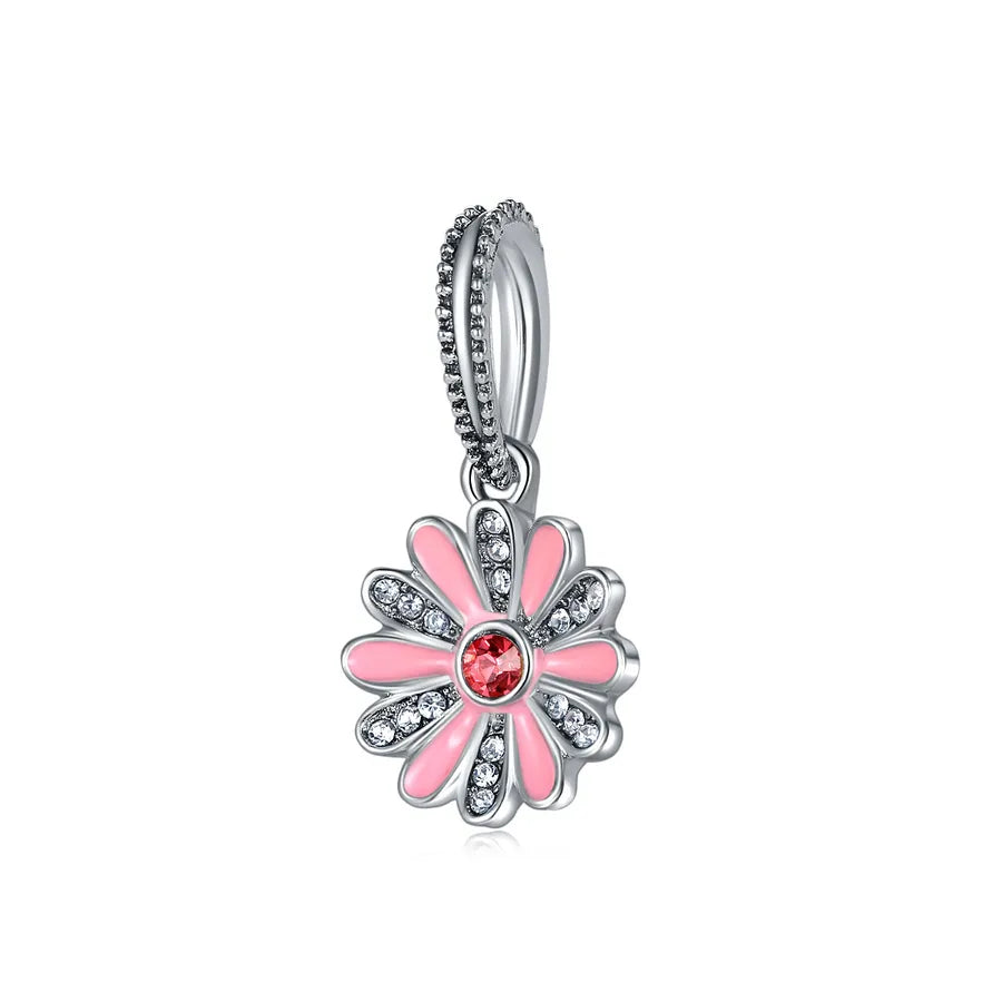 1 Piece Diameter 10mm Alloy Coconut Tree Heart Shape Bow Knot Pendant