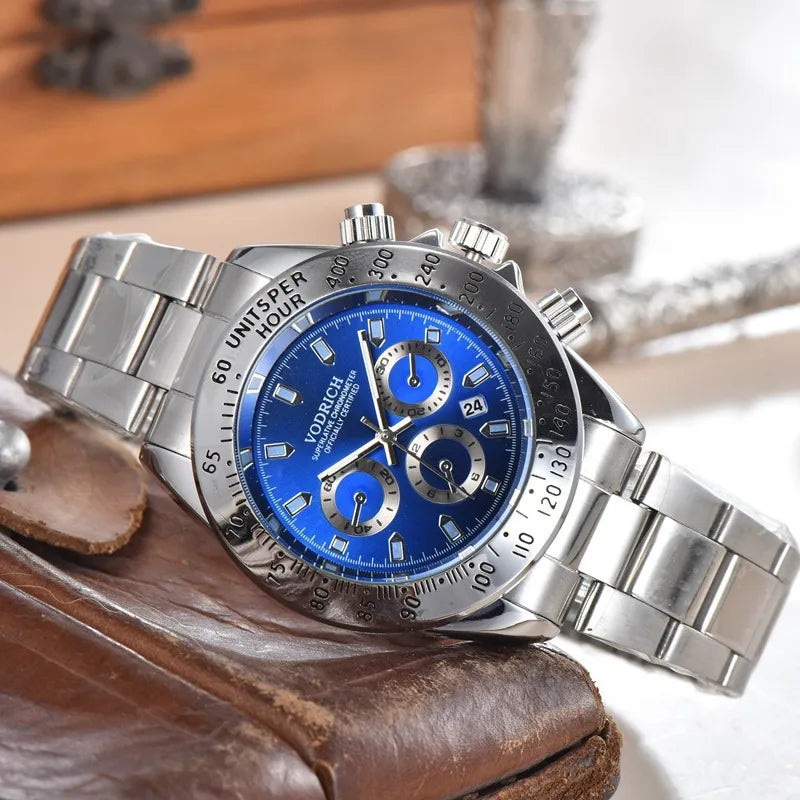 Casual Color Block Solid Color Single Folding Buckle Quartz Women's Watches