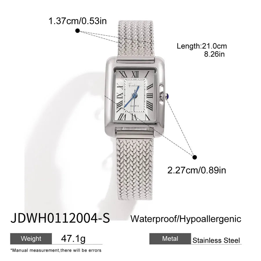 Basic Simple Style Commute Geometric Quartz Watch Women's Watches
