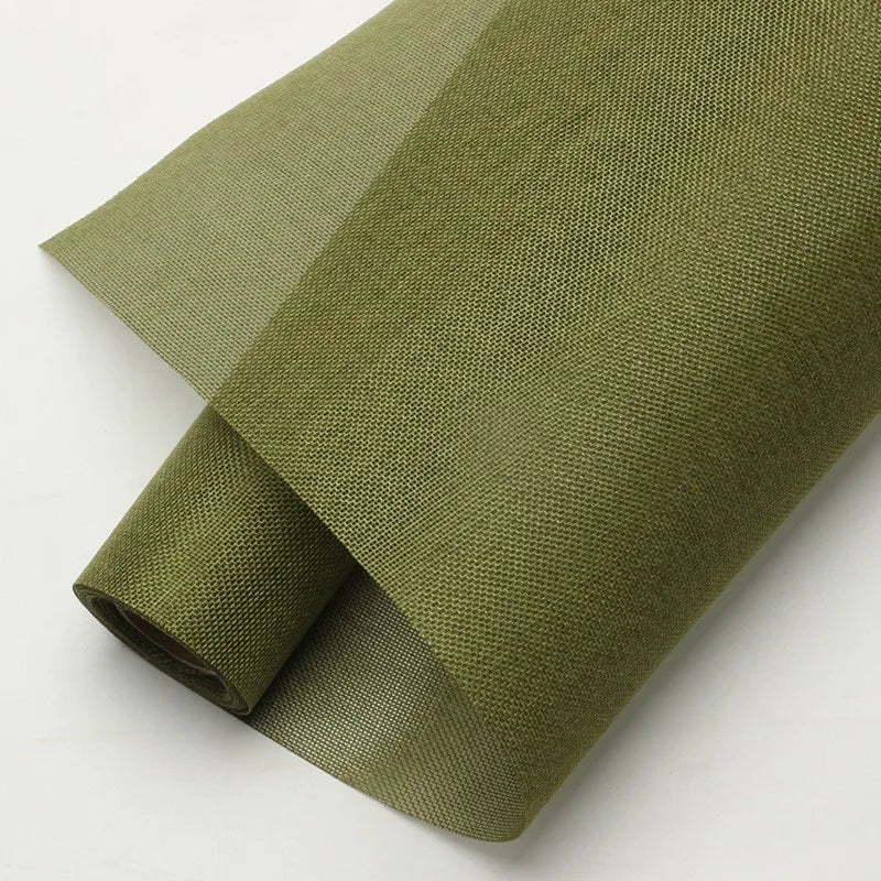 Simple Style Solid Color Cloth Daily Korean Floral Wrapping Paper Party Supplies Gift Wrapping Supplies 1 Piece