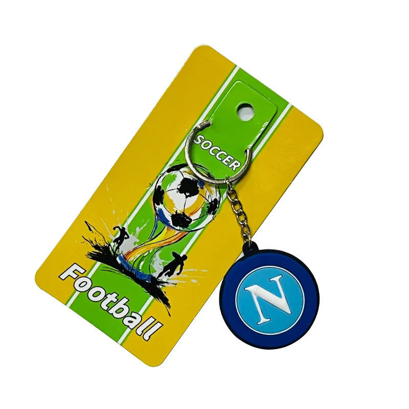Simple Style Animal Letter Number PVC Football World Cup Keychain