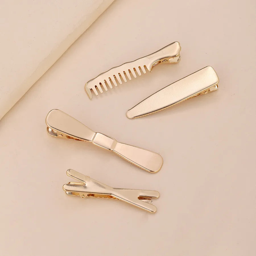 Vacation Modern Style Women's Solid Color Alloy Hair Pins