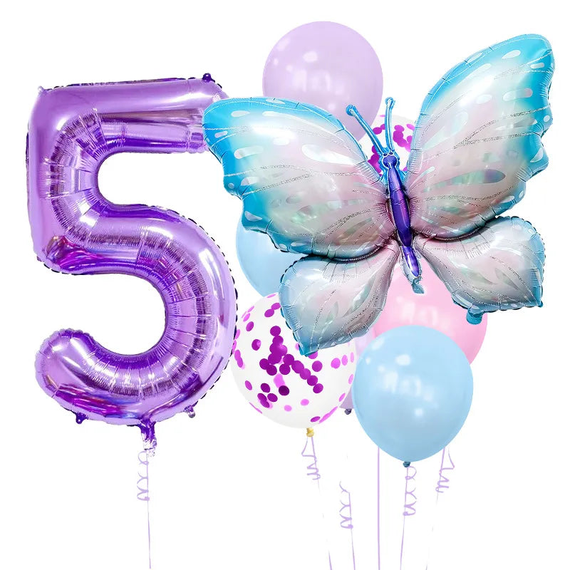 Birthday Simple Style Classic Style Color Block Aluminum Film Birthday Festival Balloons