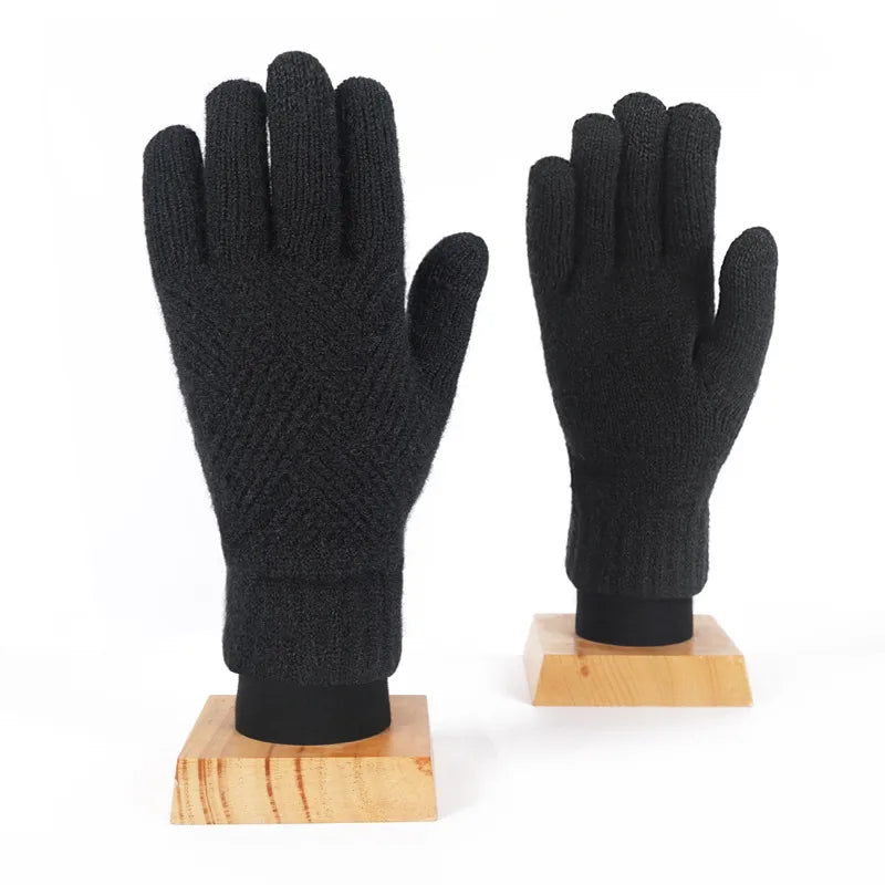 women's casual solid color gloves 1 pair