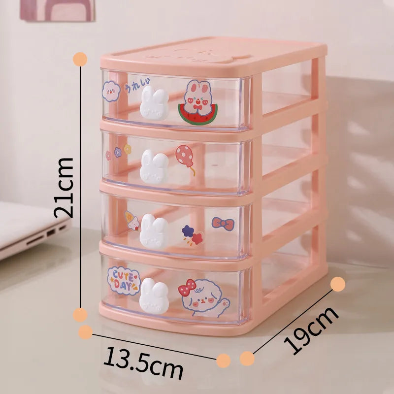 Solid Color PS Plastic Simple Style Storage Box