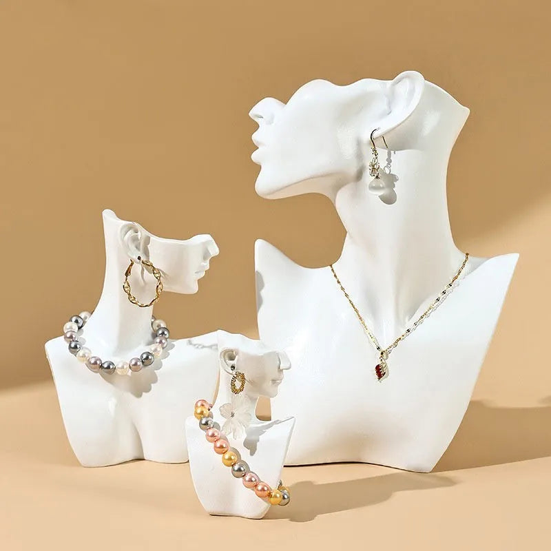 1 Piece Resin Simple Style Portrait Jewelry Display