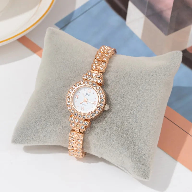 Elegant Geometric Jewelry Buckle Quartz Women's Watches