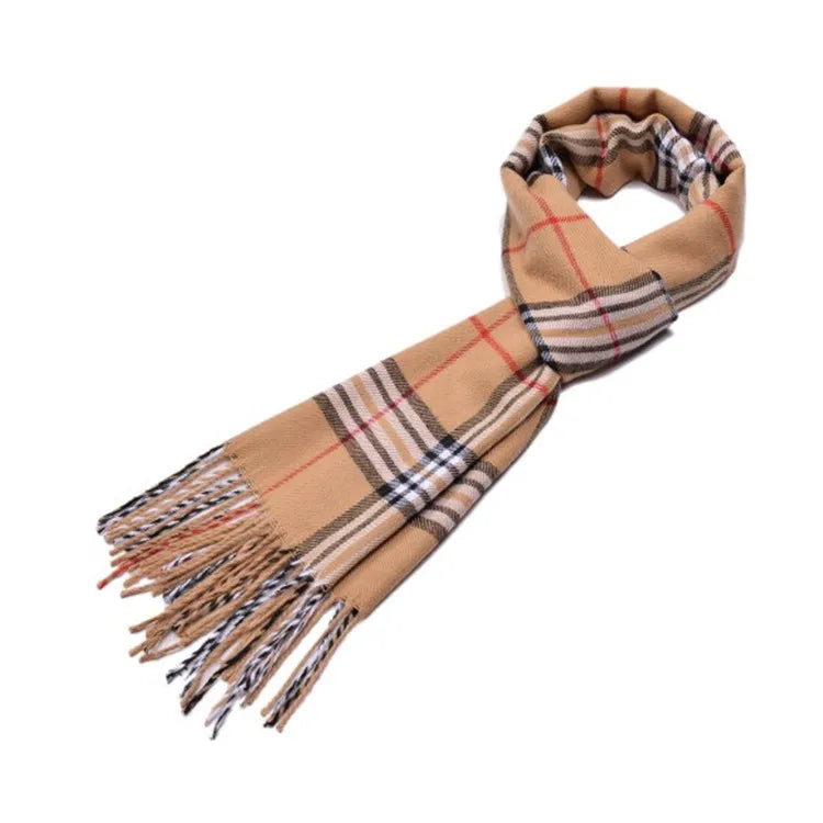 Network explosions men's high-end scarf imitation cashmere  youth leisure scarf gift scarf factory wholesale