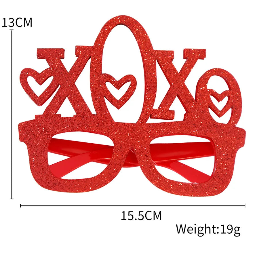 valentine's day geometric cloth party costume props