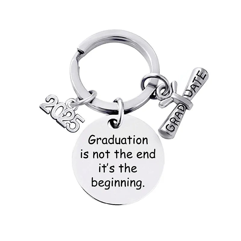 Casual Preppy Style Commute Letter Number 304 Stainless Steel Alloy Bag Pendant Keychain