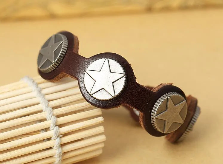 mens geometric leather bracelets &amp; bangles nhpk120776