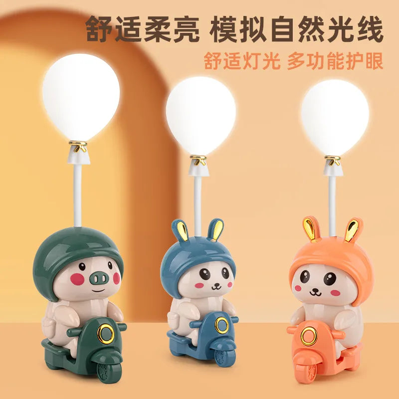 cute cartoon character plastic indoor night lights