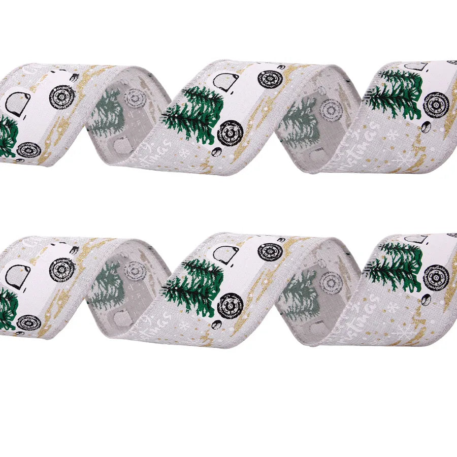 Christmas Casual Christmas Tree Car fine linen Party Decorative Props Gift Wrapping Supplies