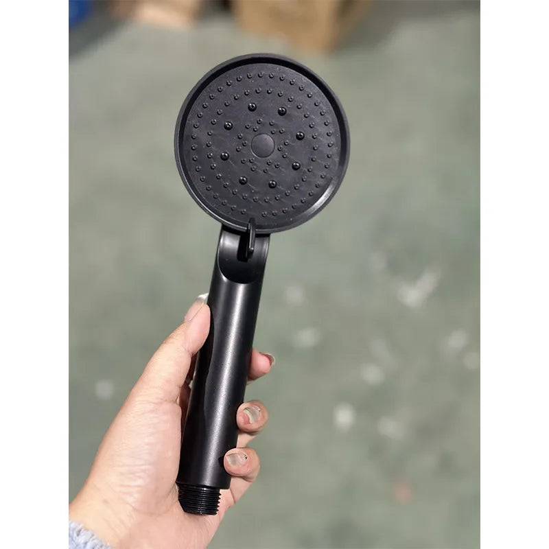 Pressurized Shower Nozzle Handheld Shower Set Shower Bath Heater Pressurized Rain Shower Head Bath Water Heater