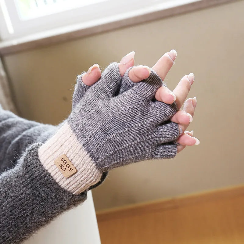 women's casual simple style solid color gloves 1 pair