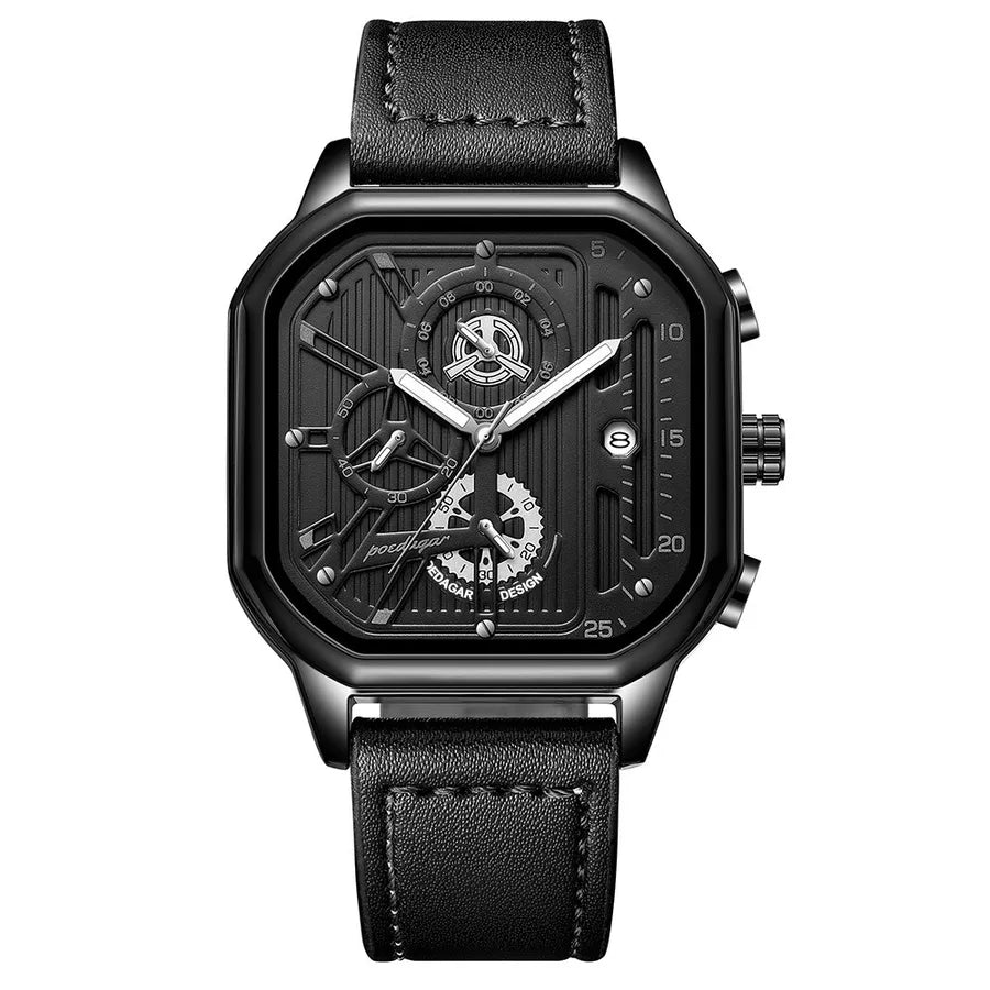 sports geometric buckle quartz men's watches