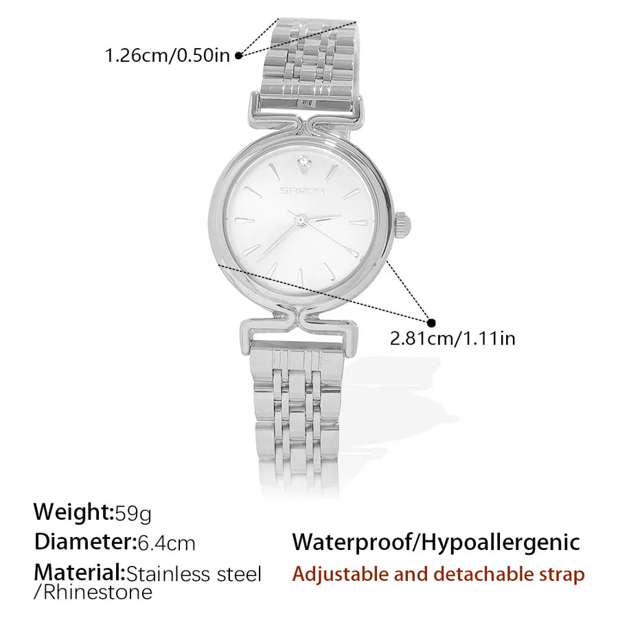 Elegant Vintage Style Simple Style Round Electronic Watch Women's Watches