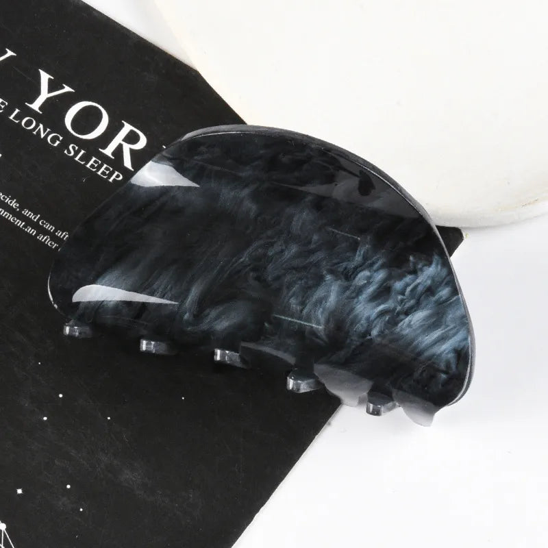 New Style Large Size Acetate Shark Clamp Hair Clip Women Luxury Fashion Hair Accessories Hair Claw For Thick Hair Tail