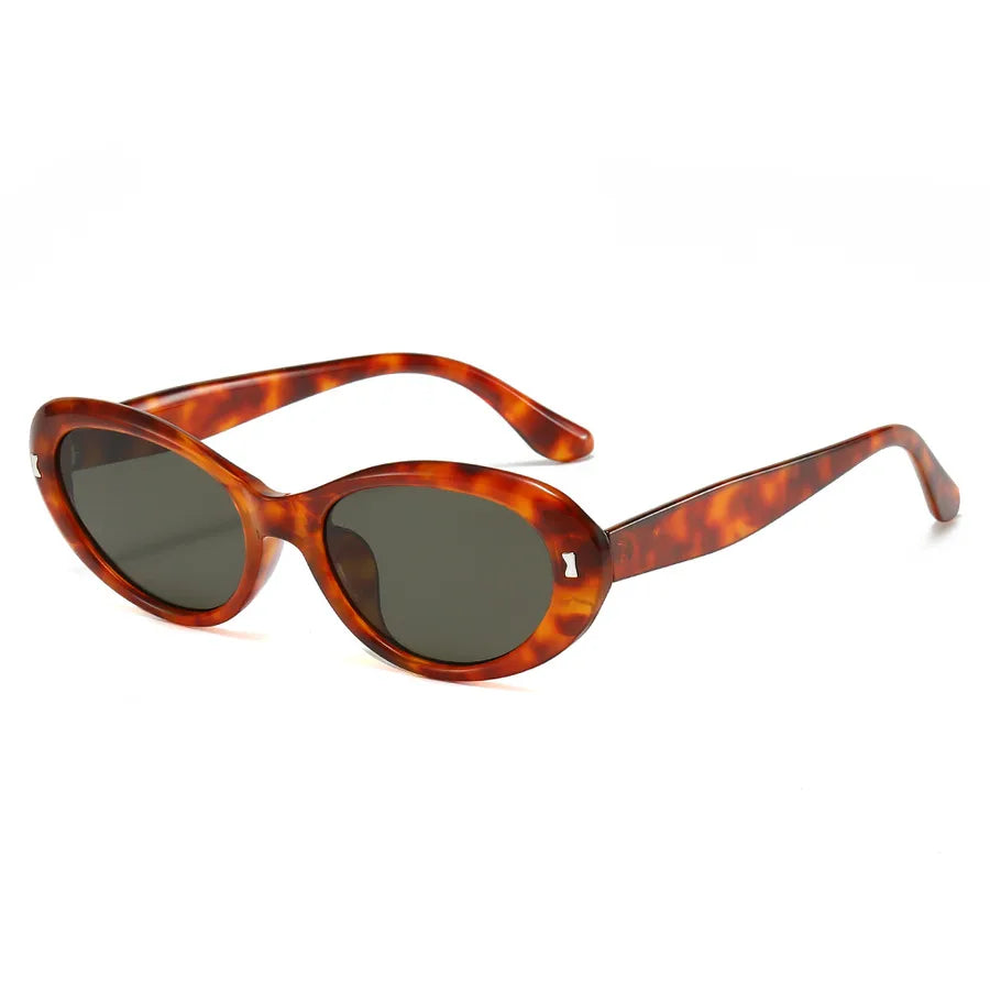 Vacation Classic Style Geometric Pc Cat Eye Full Frame Women's Sunglasses