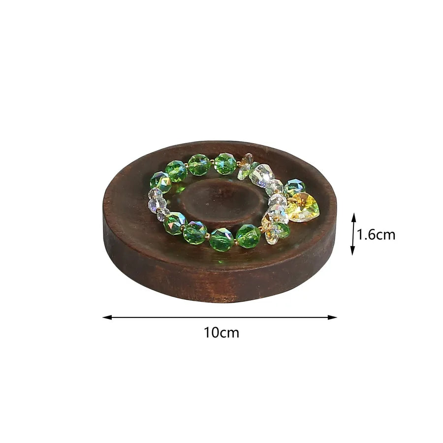 Factory in Stock Creative Jewelry Stand Log Vintage Display Stand Set Necklace Ear Stud Bracelet Bead Tray