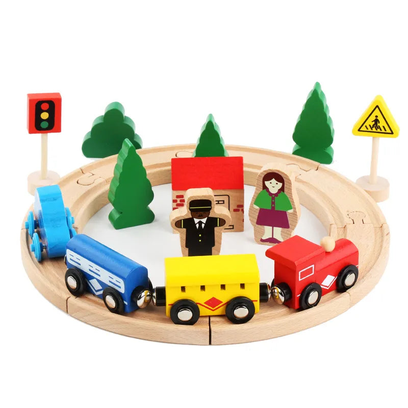 Car Model Toddler(3-6Years) Train Wood Toys