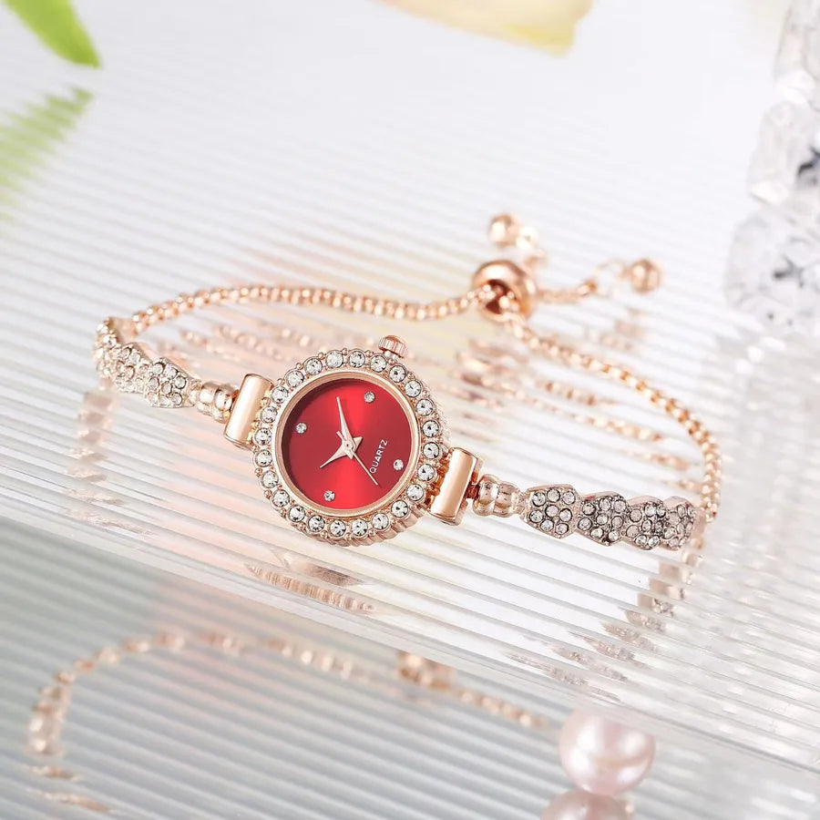 Simple Style Geometric Buckle Quartz Women's Watches