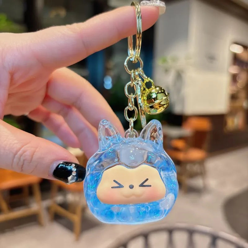 1 Piece Cute Cartoon Character Acrylic Unisex Bag Pendant Keychain