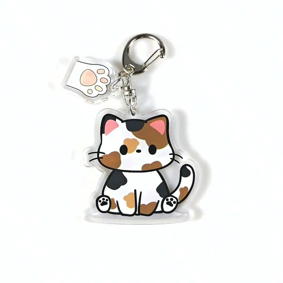 Cute Animal Arylic Keychain