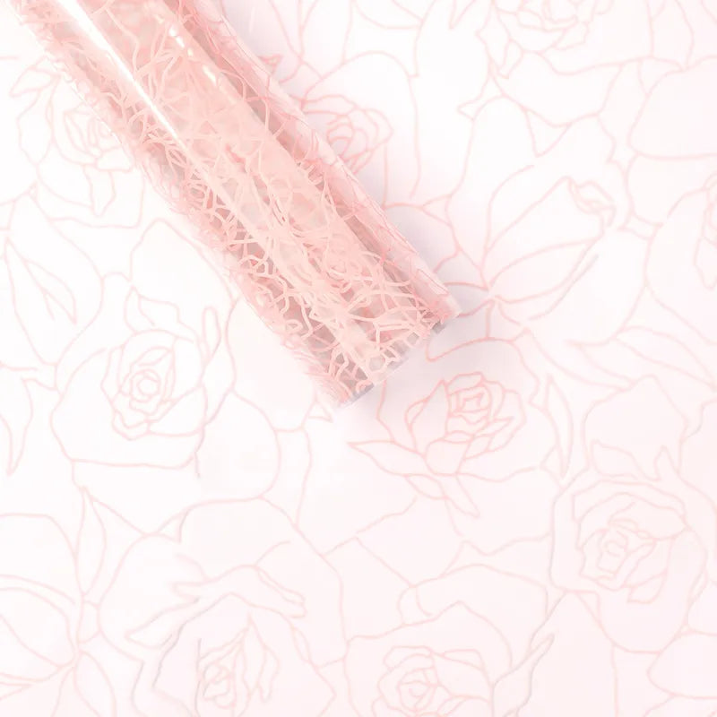 Valentine'S Day Elegant Romantic Rose OPP Date Festival Gift Wrapping Supplies Party Supplies Gift Wrapping Supplies 20 PCS/Package
